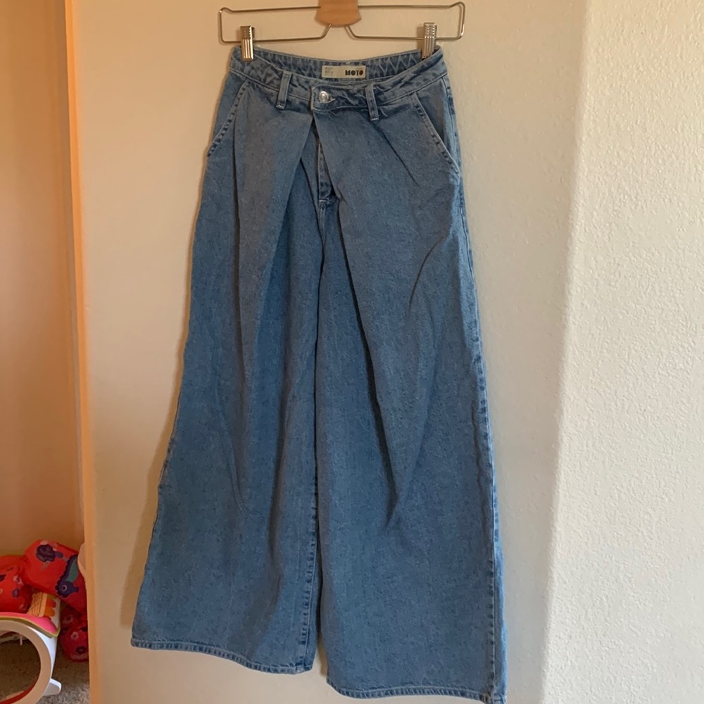 Topshop wide-leg jeans L30